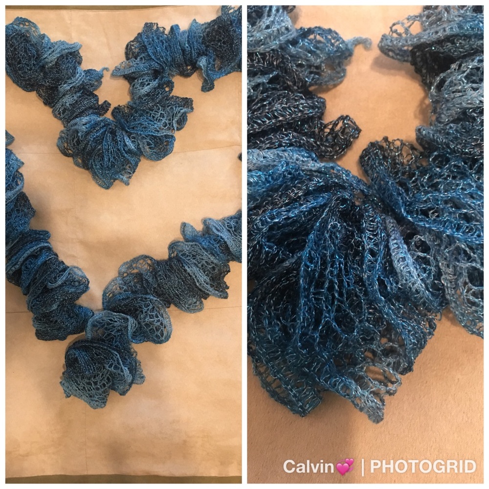 Beautifully Feminine Frilly Scarf